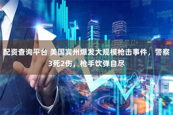 配资查询平台 美国宾州爆发大规模枪击事件，警察3死2伤，枪手饮弹自尽